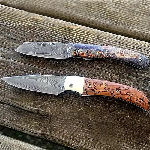 Stage couteau signature en damas