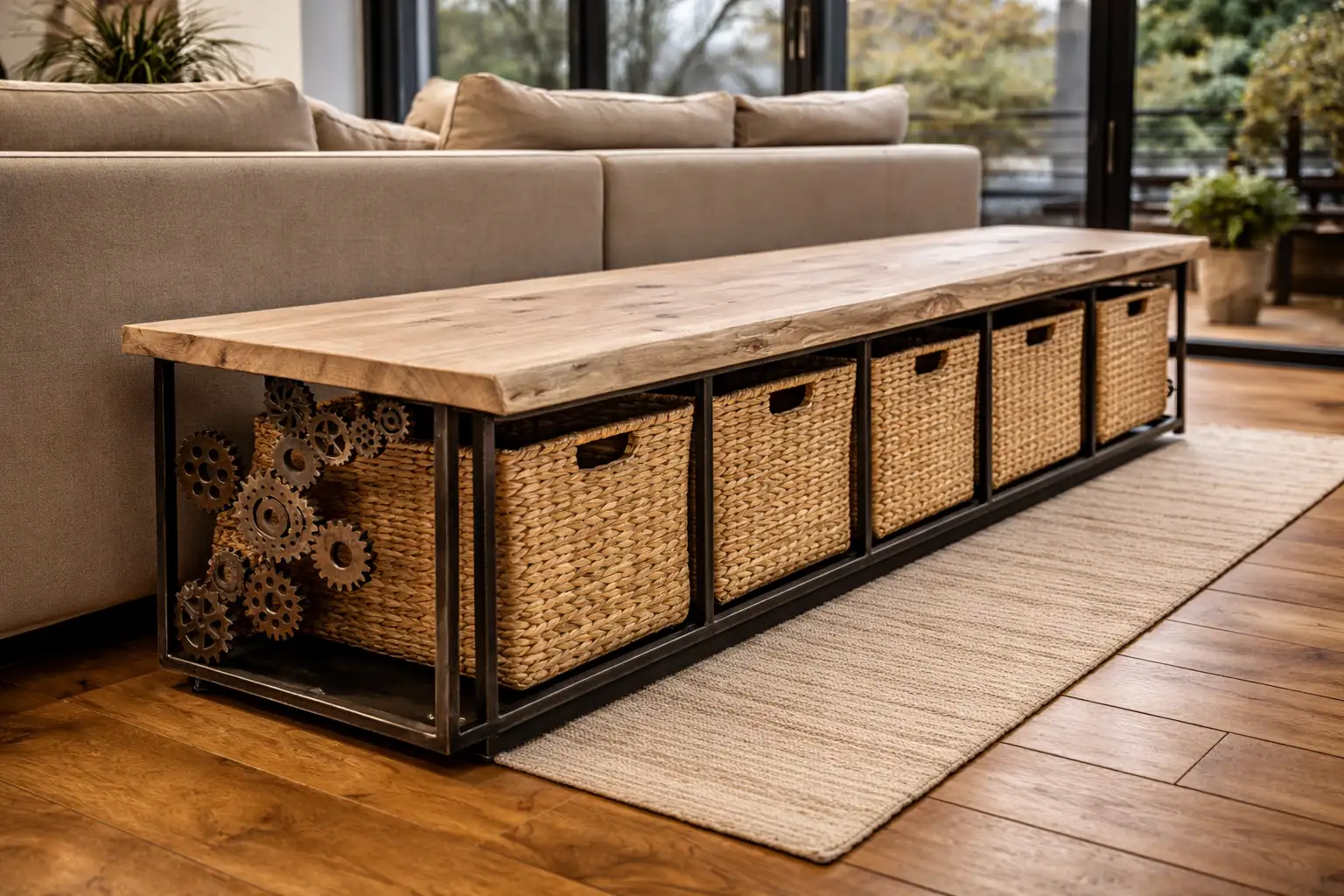 Meuble bas serie "organum